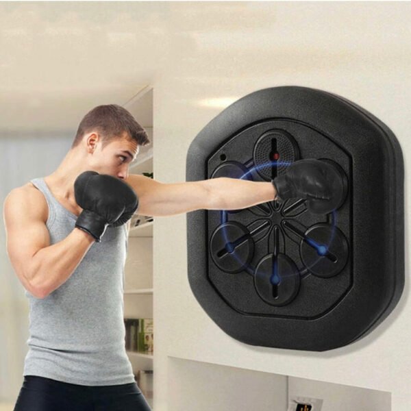 Machine de boxe musicale intelligente.